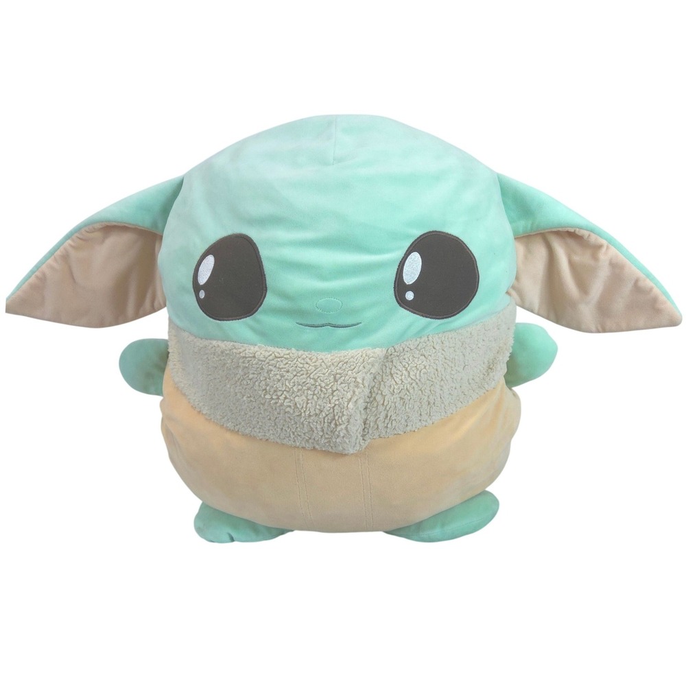 Mattel Star Wars Grogu 20" Jumbo Plush Baby Yoda The Mandalorian Stuffed Toy